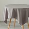 Deerlux 100% Pure Linen Washable Tablecloth Solid Color, 52 x 70 Rectangle Gray QI003989.5270.GY - alternate 1